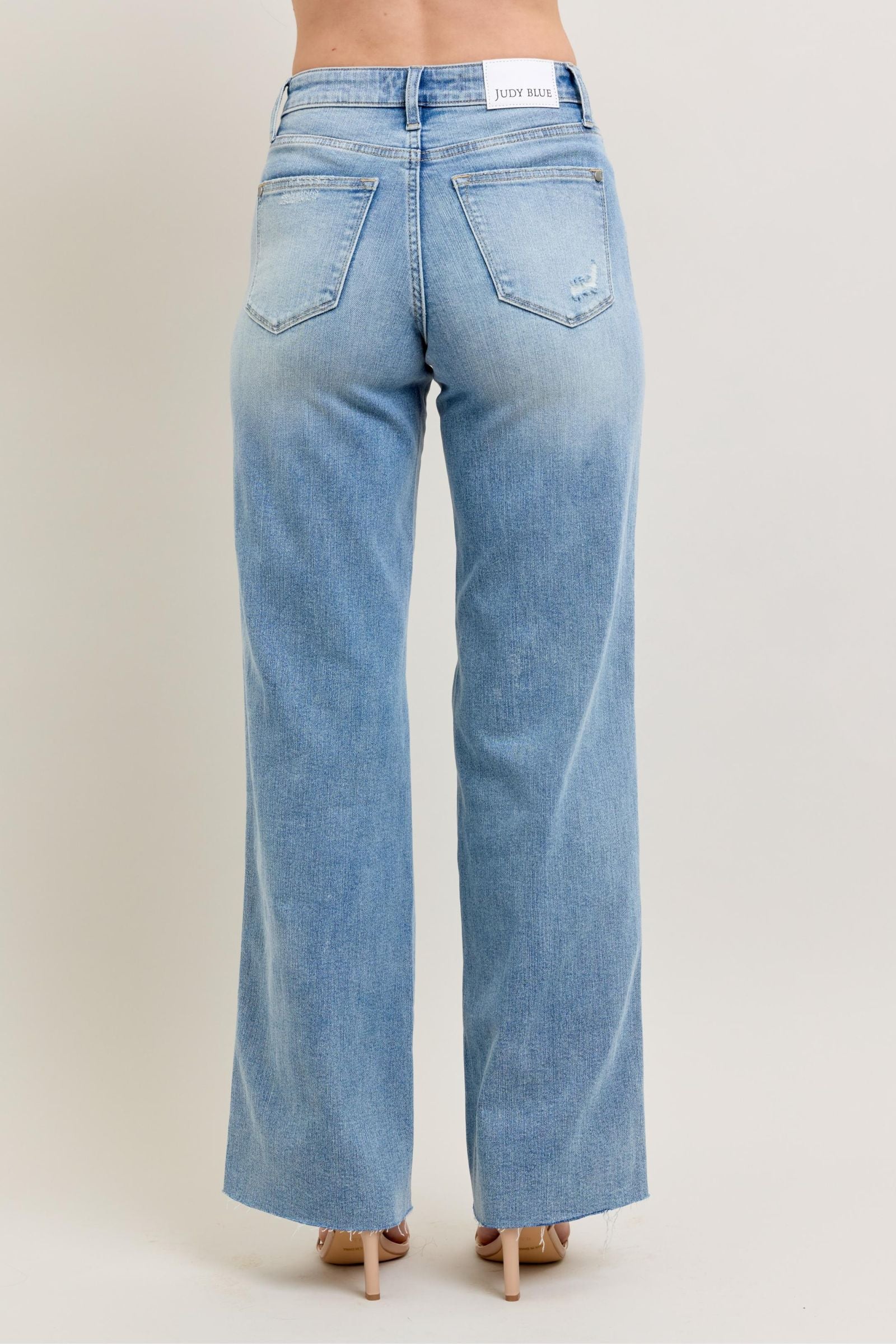 Sasha Tummy Control (Wide leg jeans)