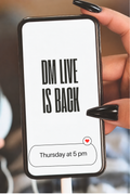 DM Live Sale (Thursdays)