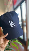 LA Hat White (navy)