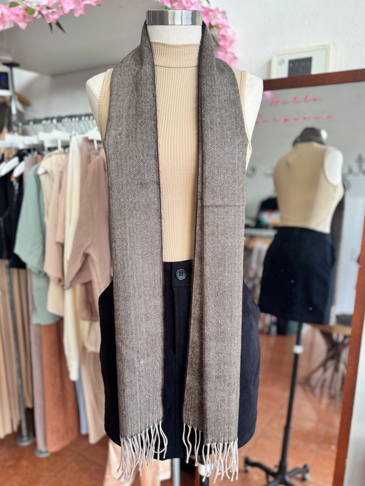 Espresso Luxe Scarf