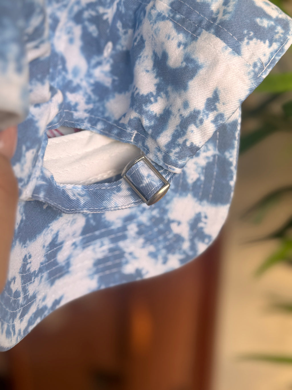 DM blue tie dye
