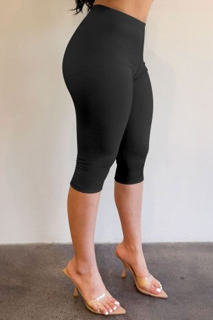 Butterysoft double layered capri leggings