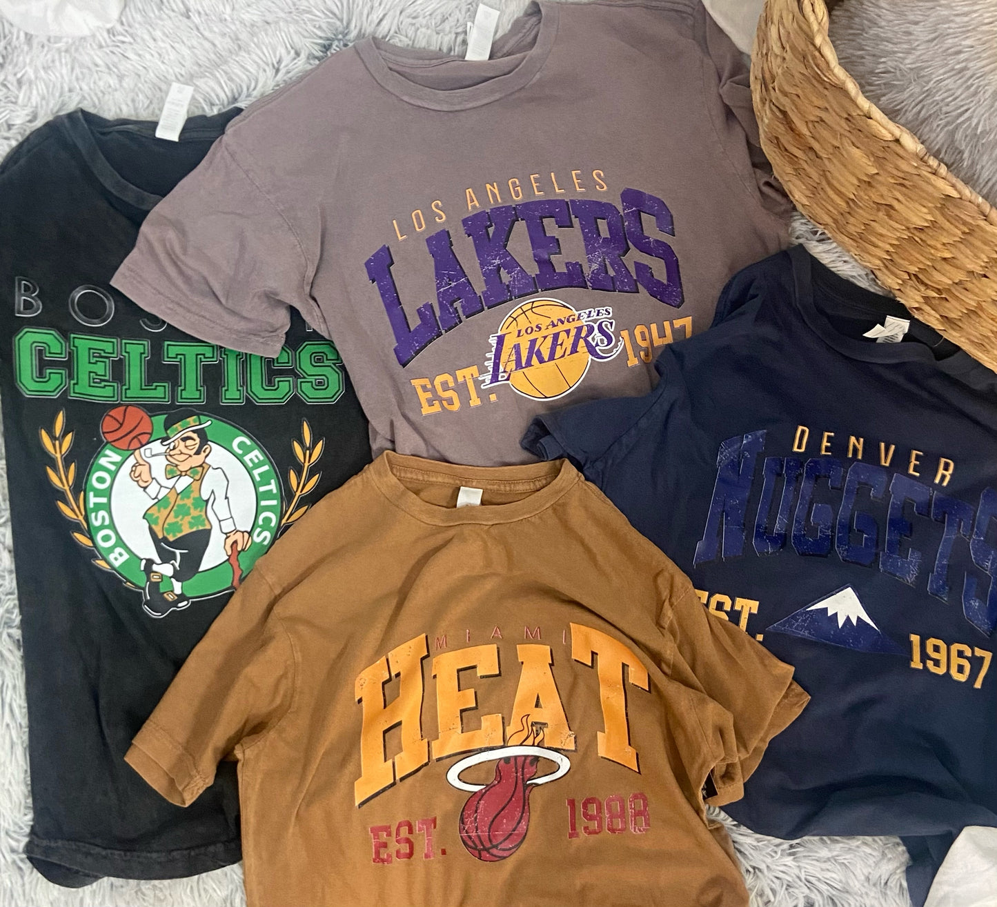Old School Team Shirt Celtics