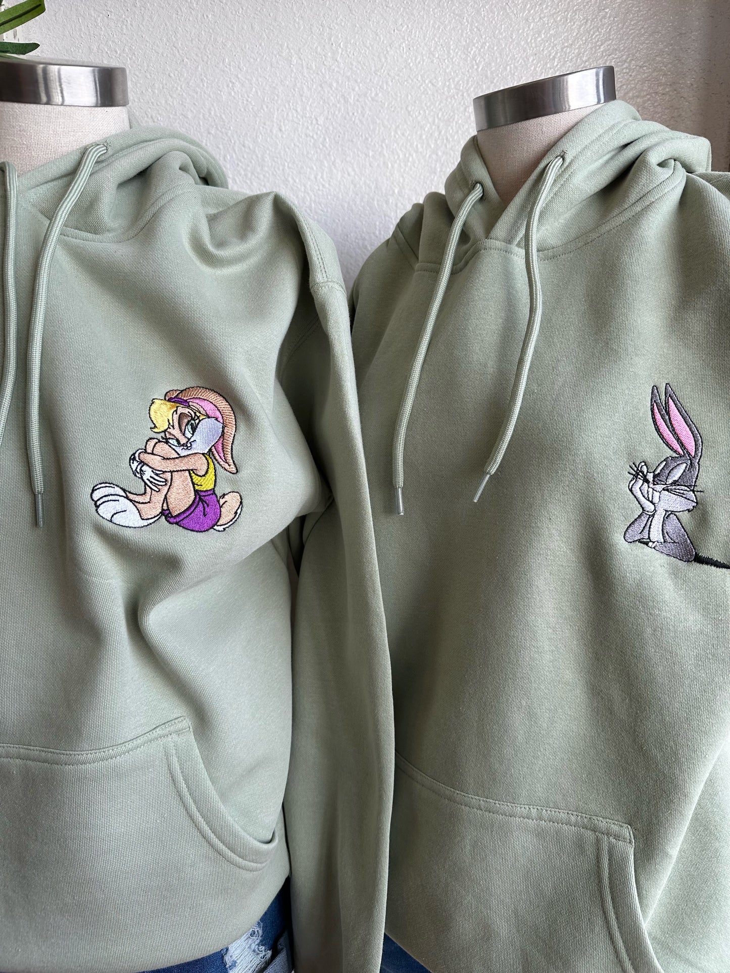 Couple Bunny Hoodies