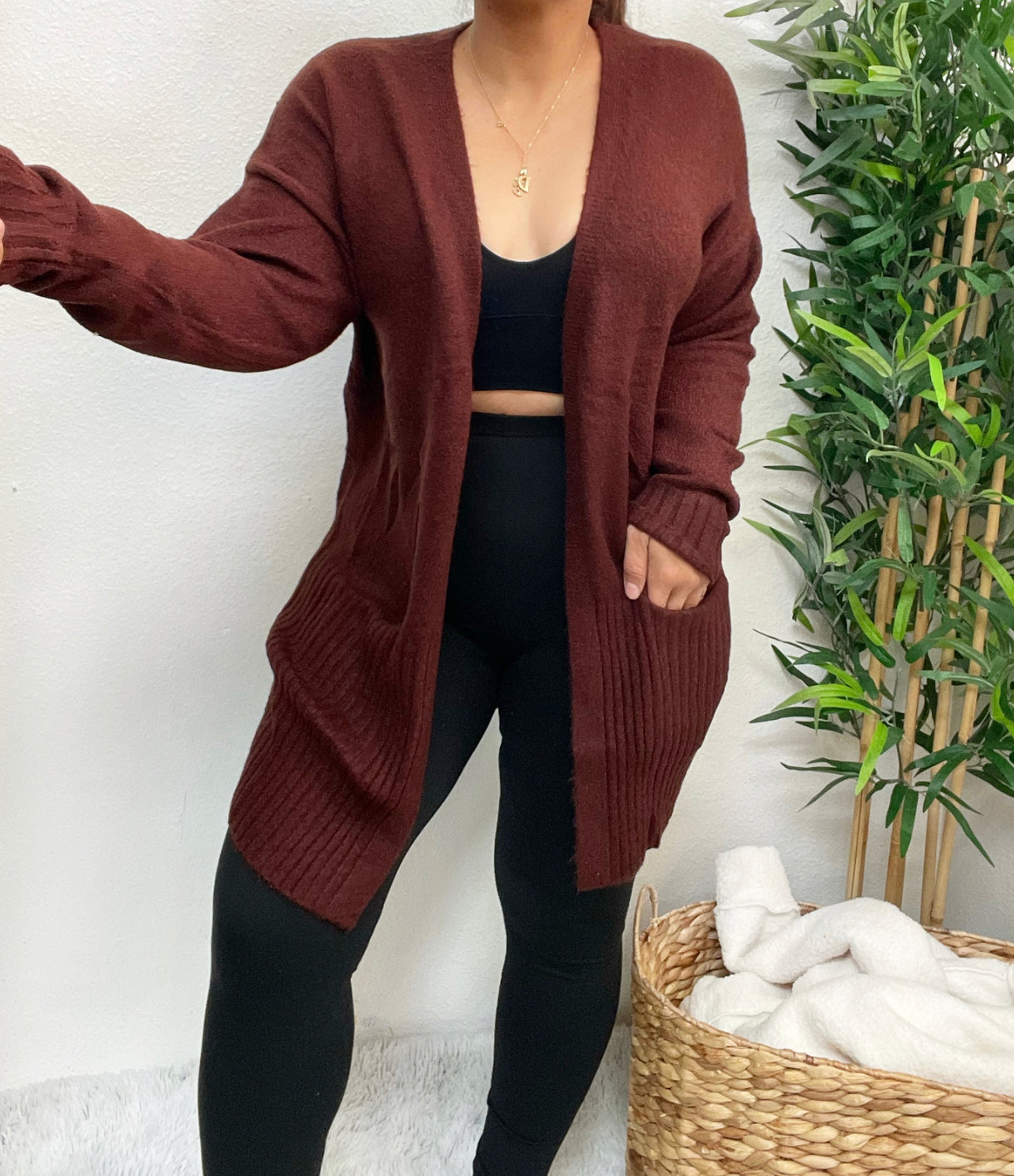 Everyday Cardigan (BROWN)