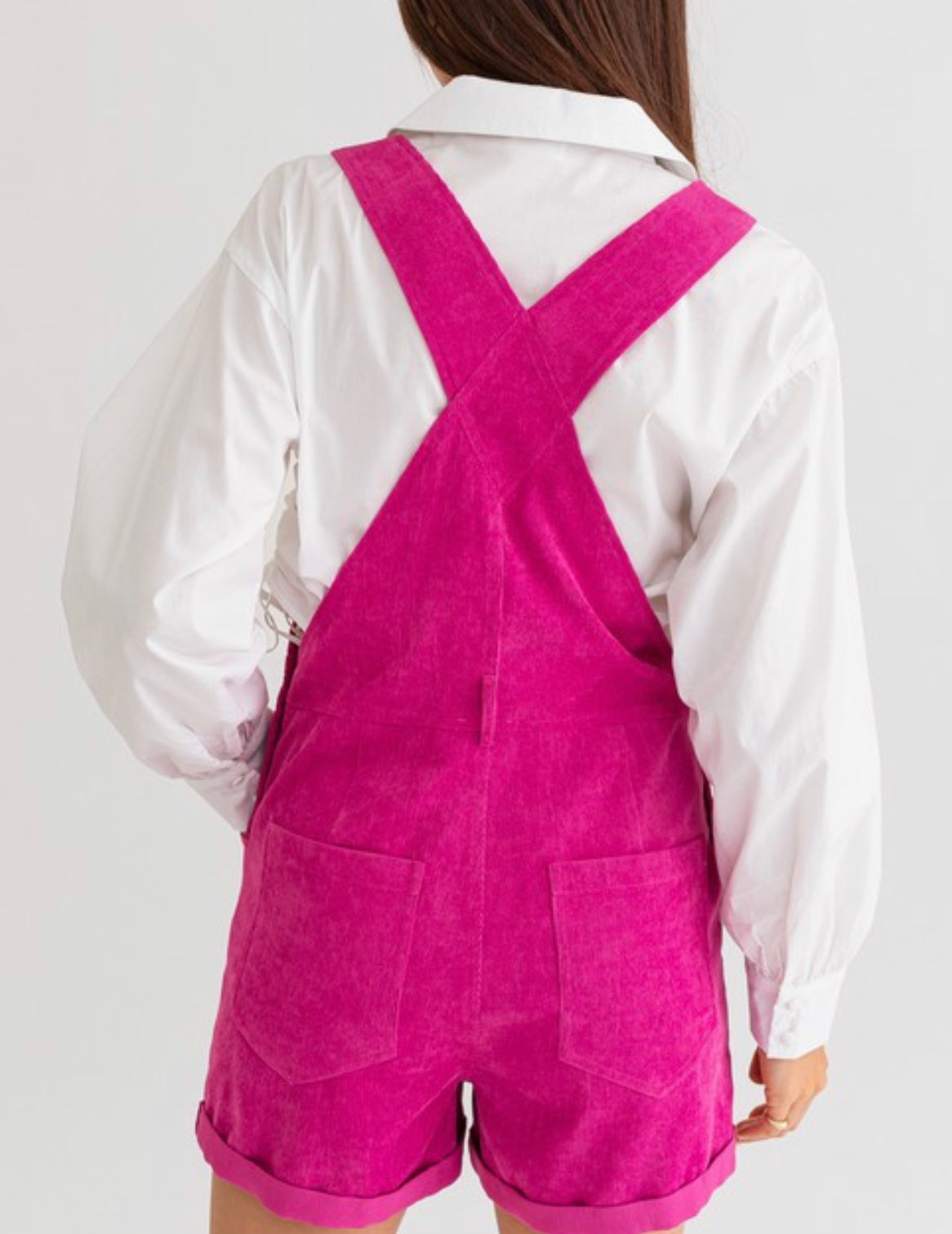 Leila Pink Overalls