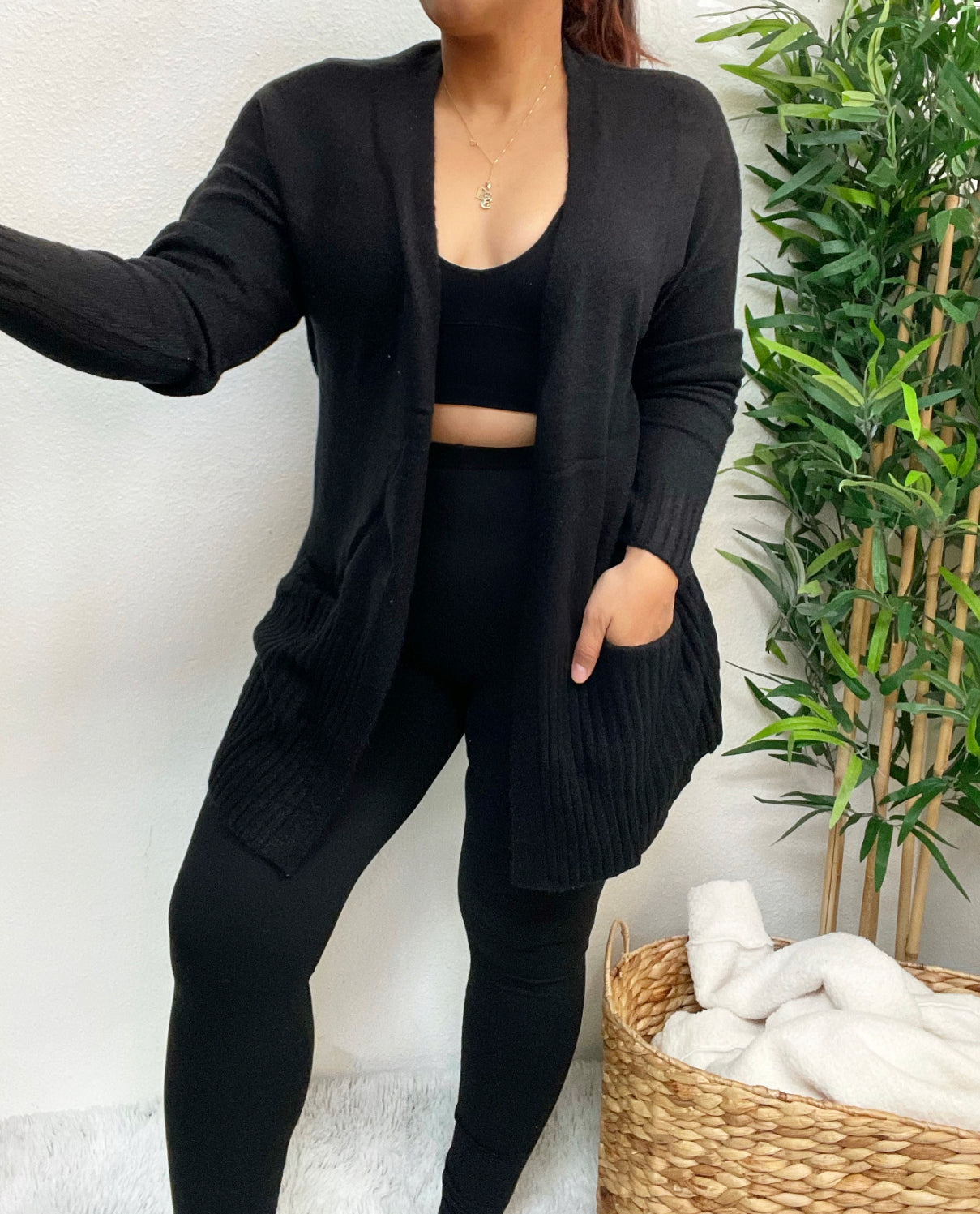 Everyday Cardigan (BLACK)