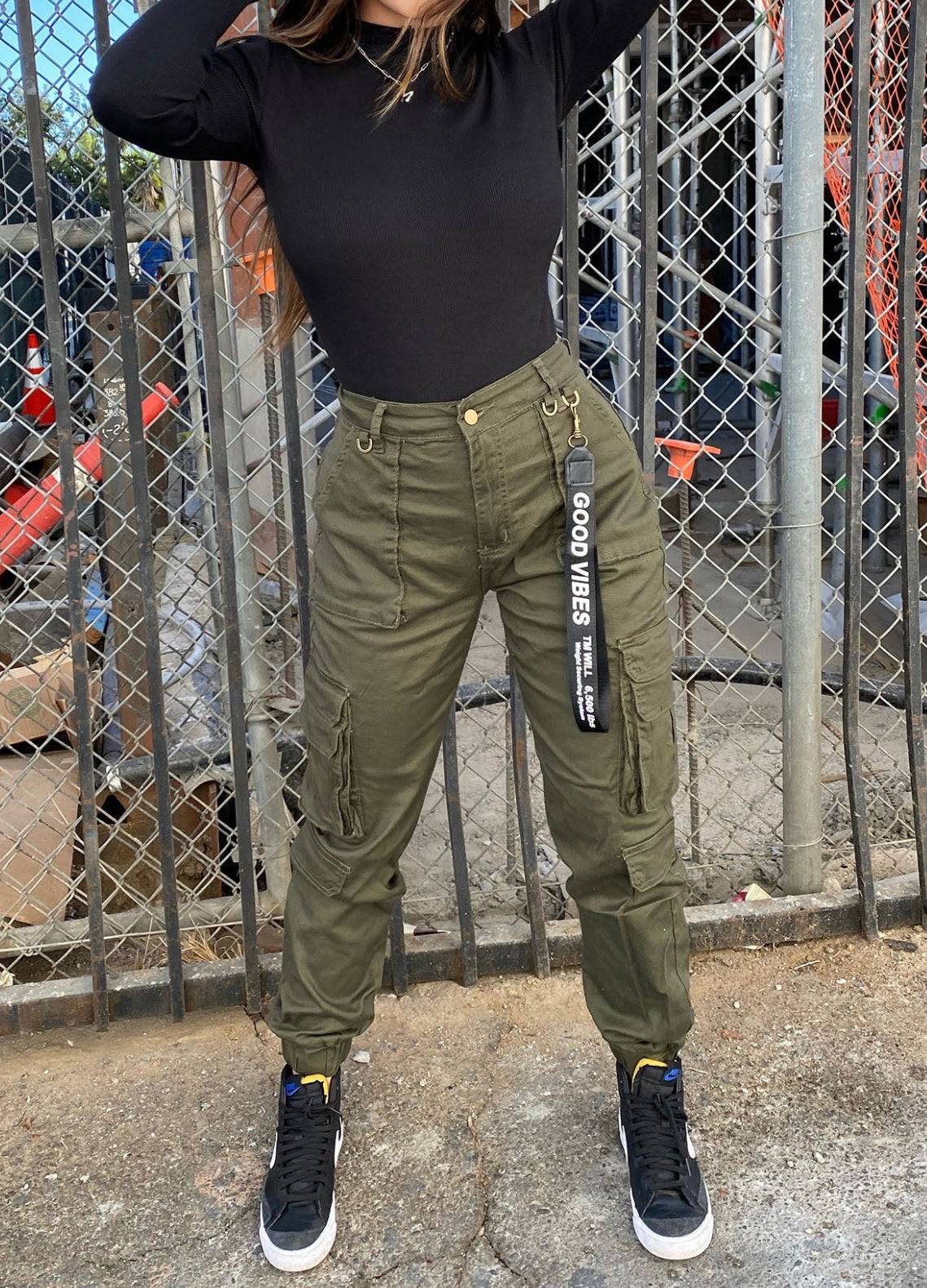 Good Vibes Jogger Cargo Pants