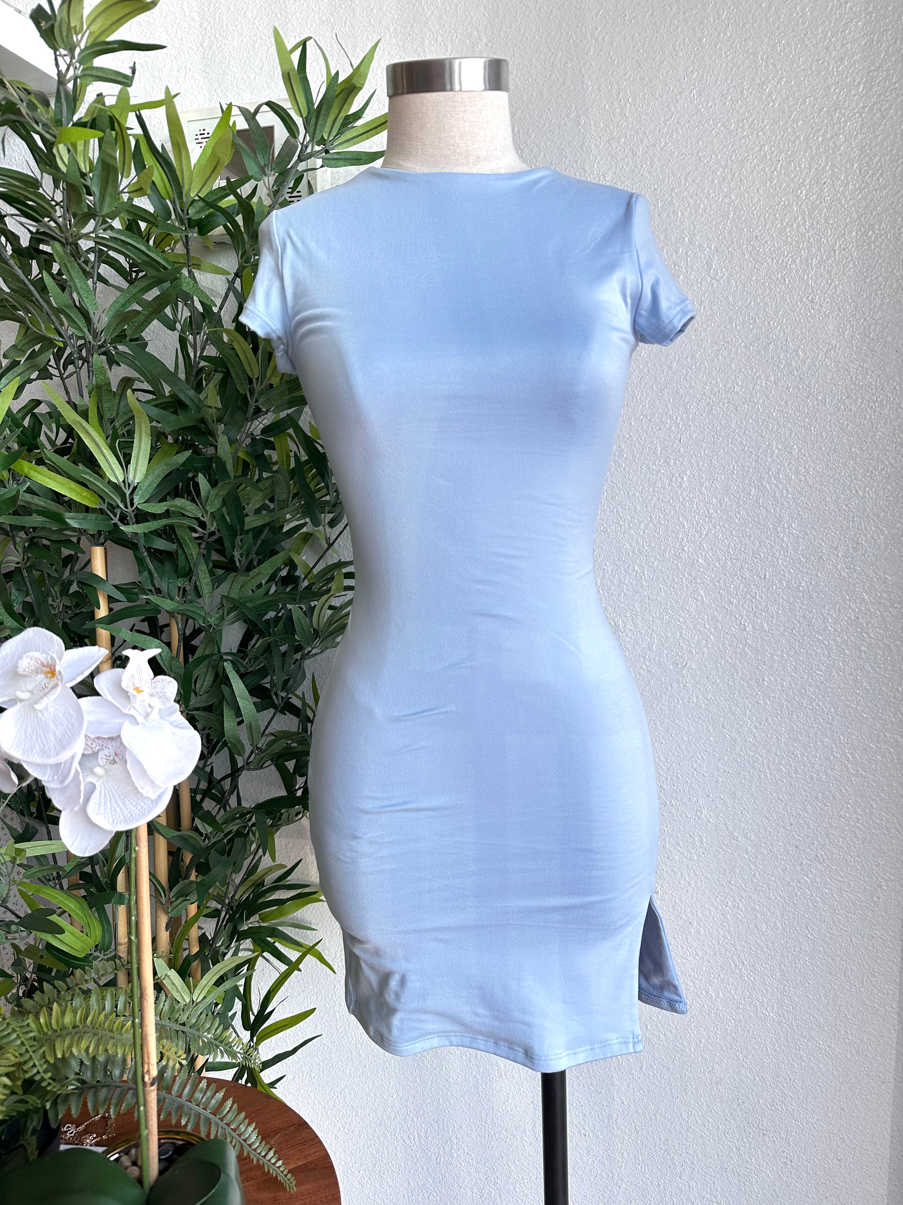 Maddie dress (baby blue)