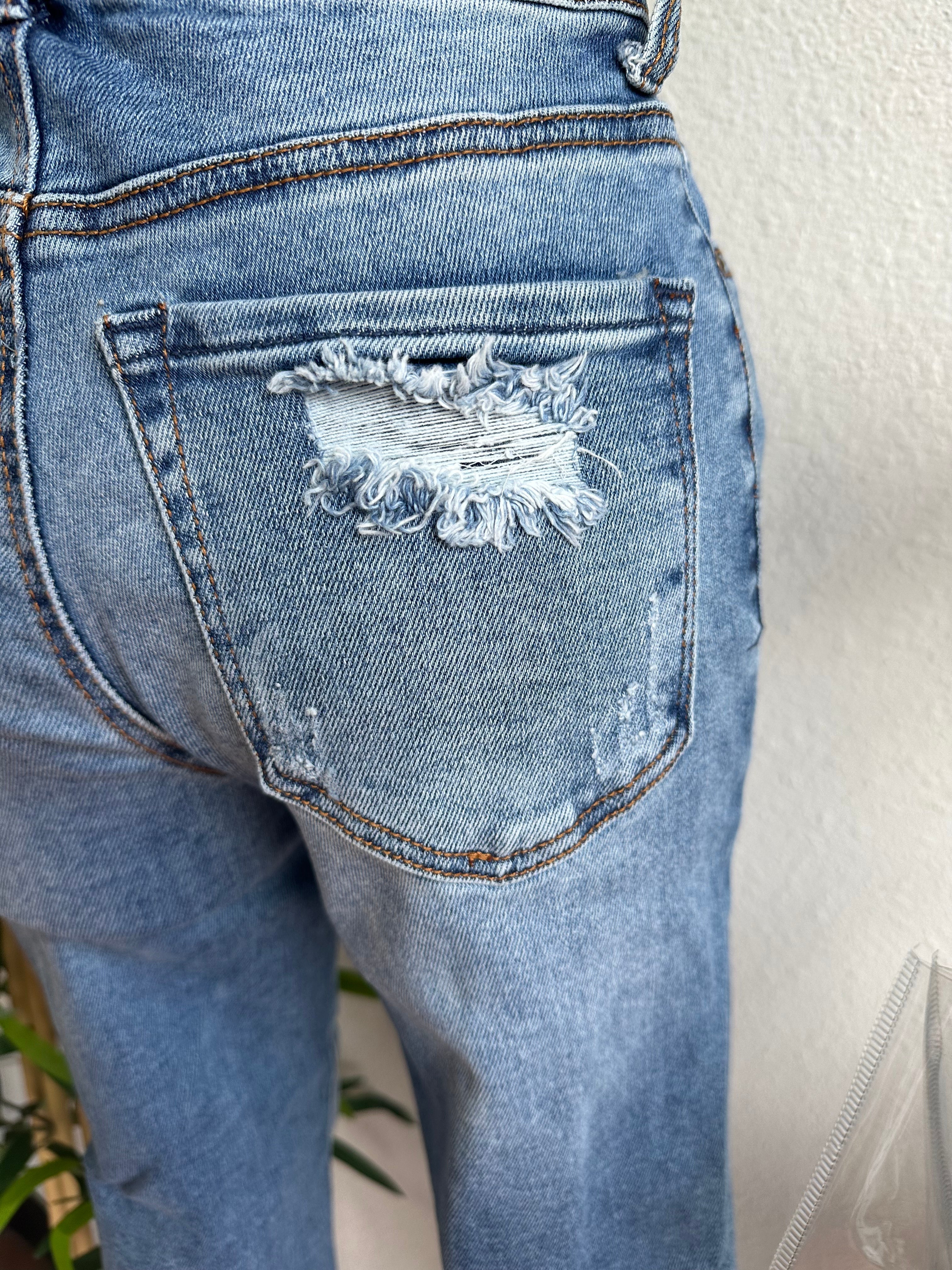 Straight for mom jeans