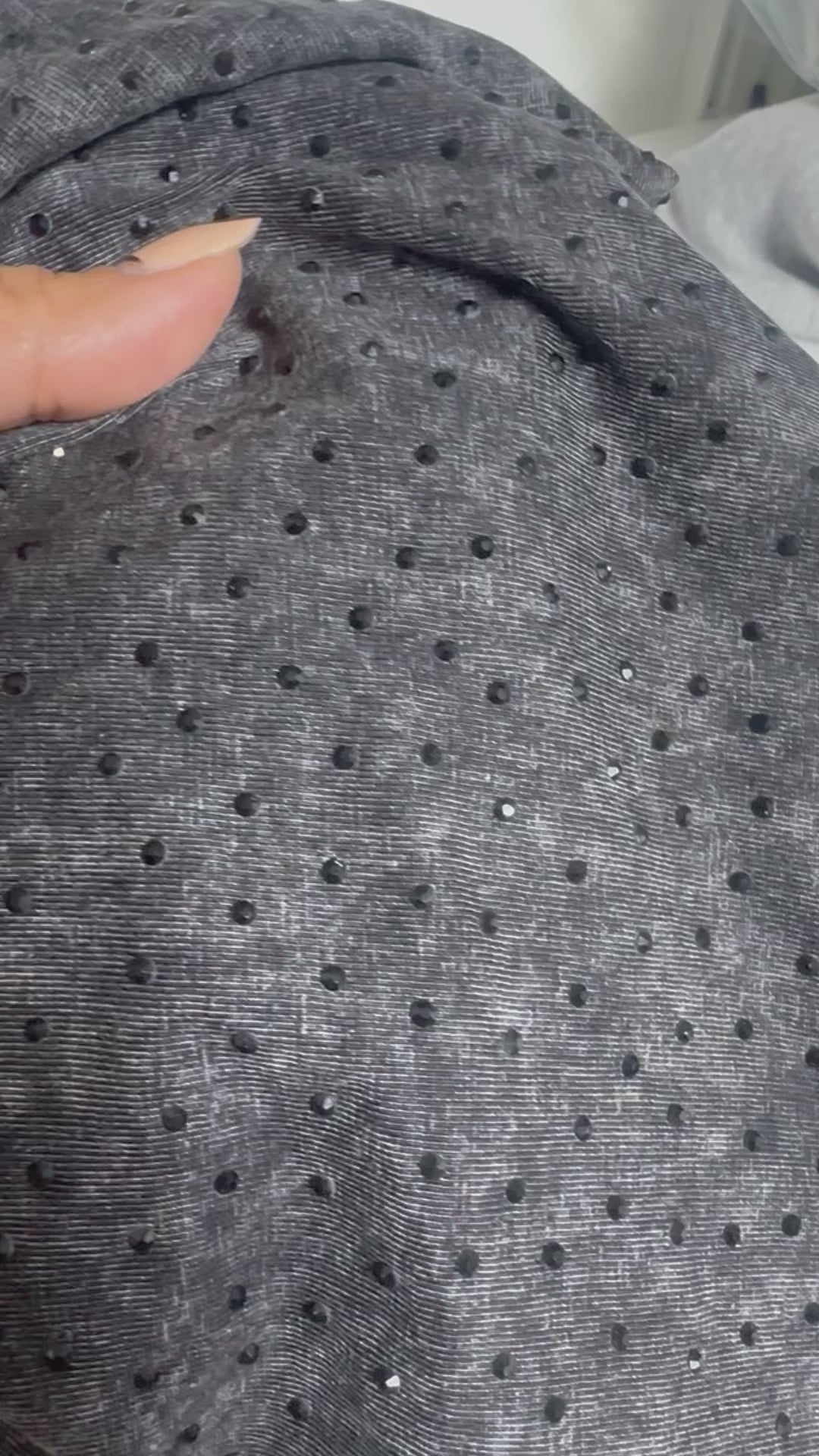 Rhinestone Oversized Tee