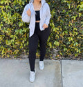 Emulate me hoodie with zipper (heather grey)