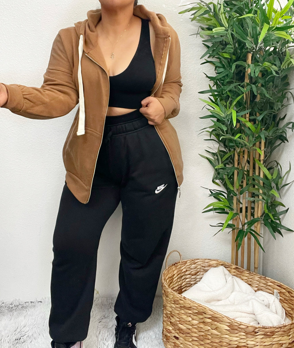 Get Cozy Zip Up (olive)