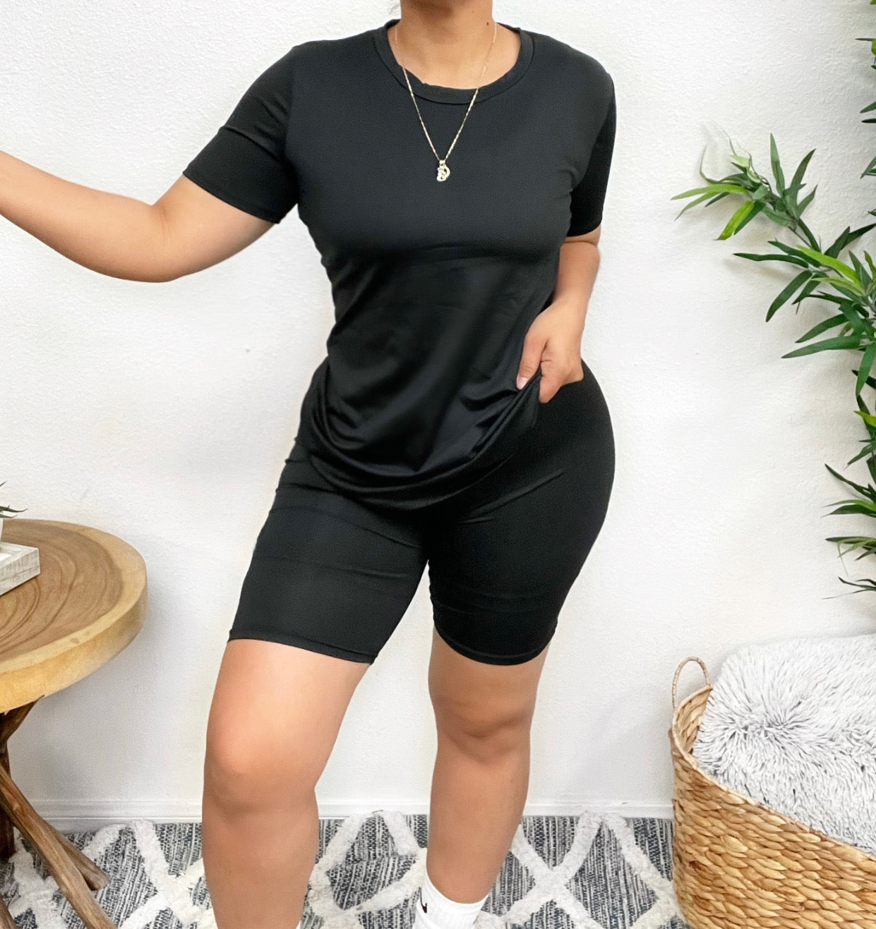 Darlie biker set black