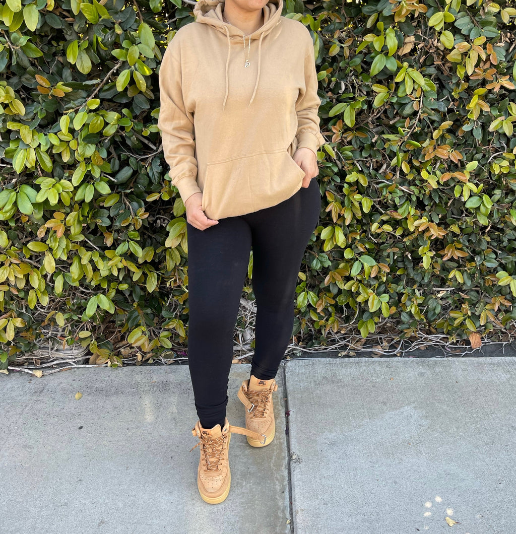 Emulate me hoodie (tan)