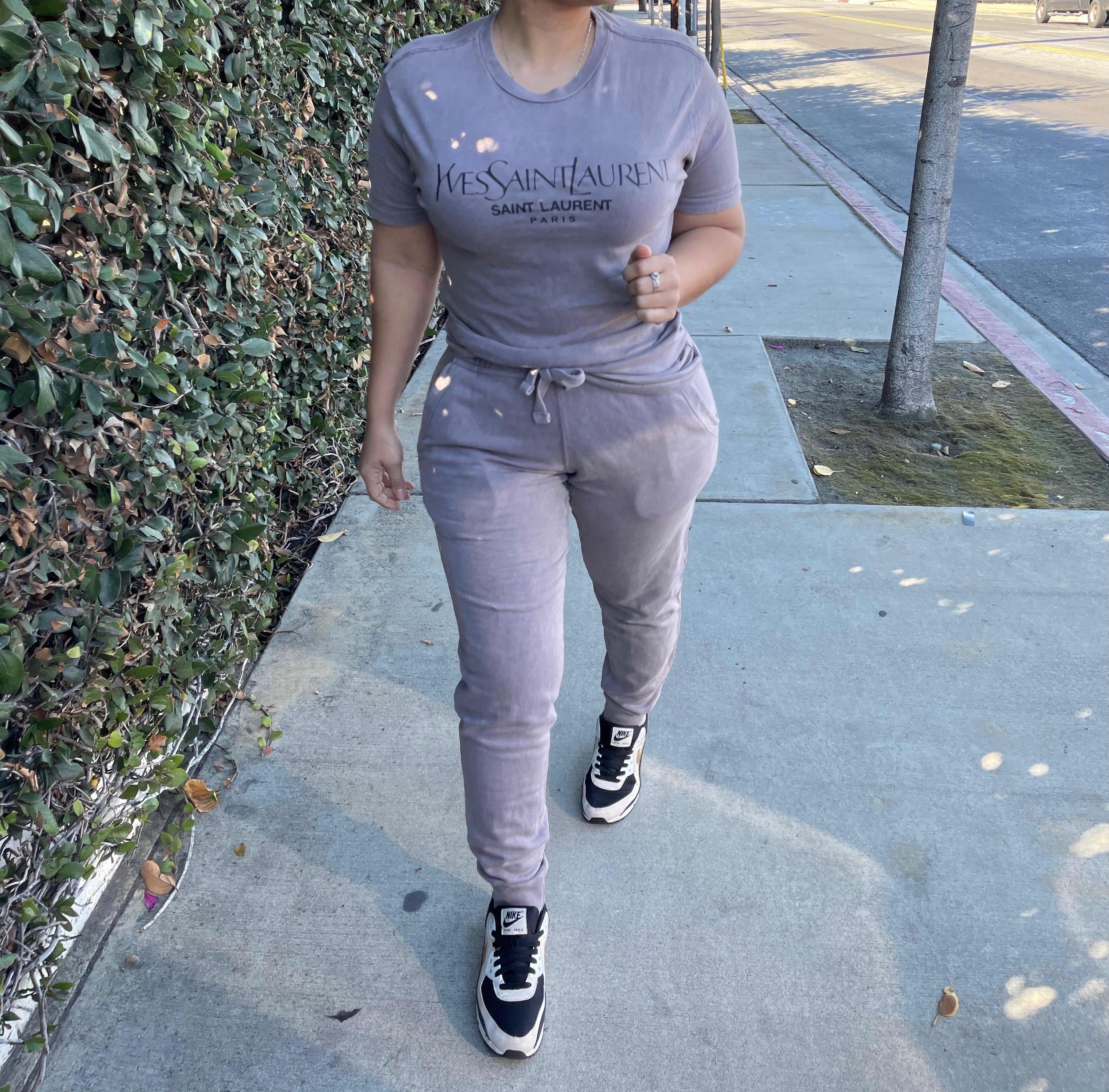 Just right joggers (acid grey)