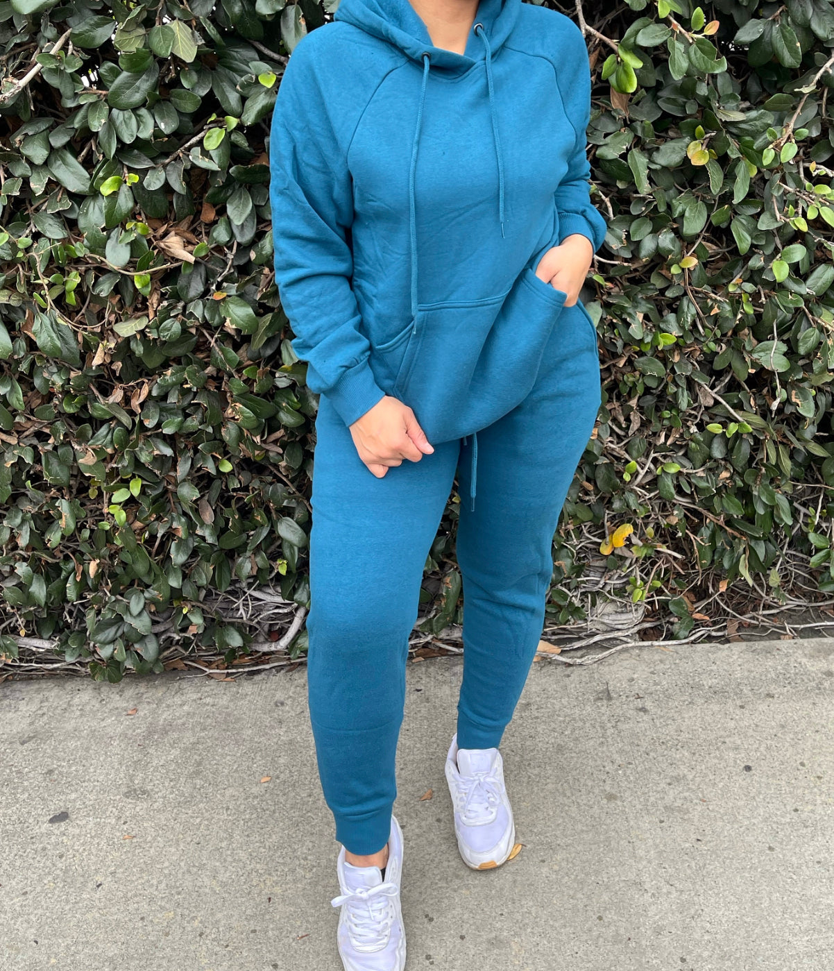 Easygoing jogger set teal (35050)