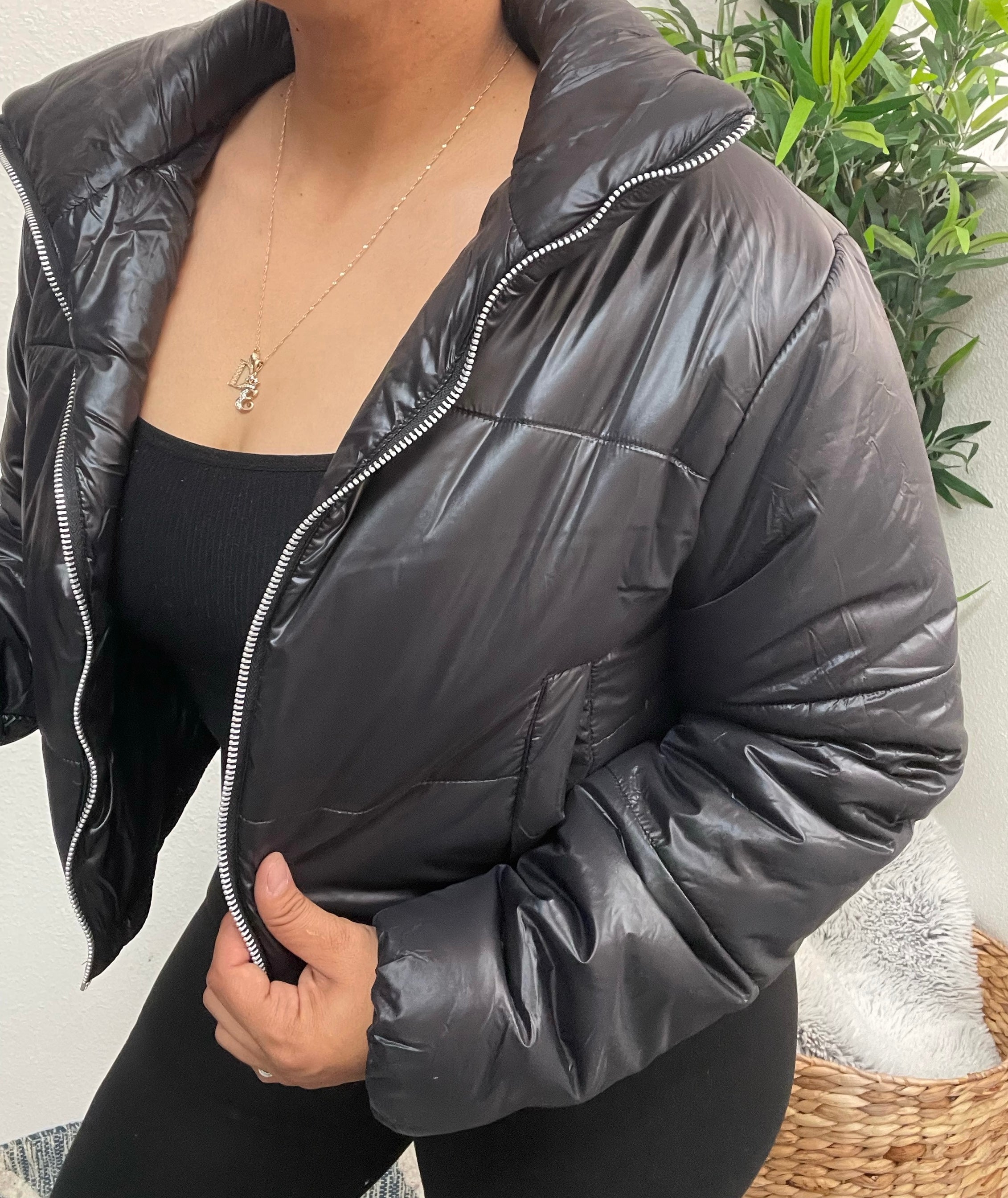 Puffy jacket (black)