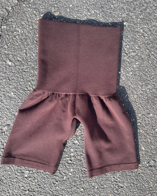 Hold me tight Biker shorts (brown)