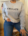 Emulate Crew neck sweater (heather grey)