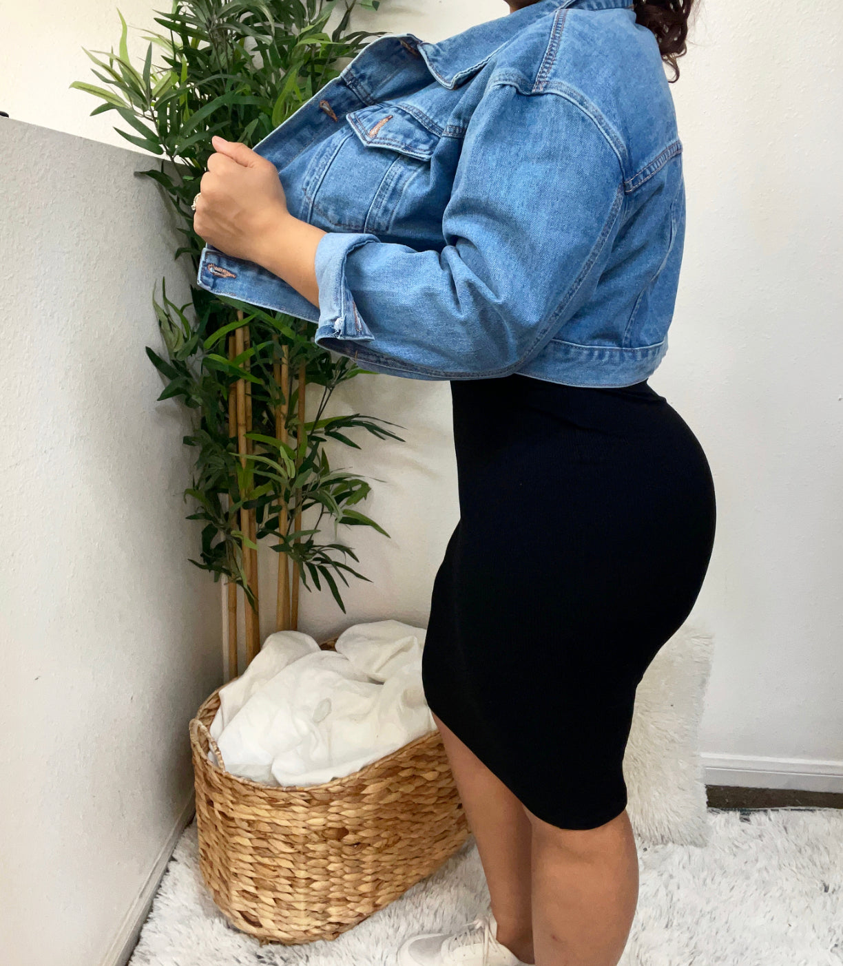 Essential mock dress (bk)