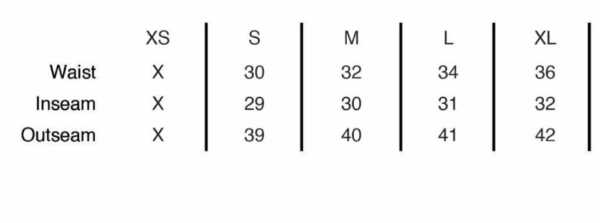 Just right joggers (acid navy)