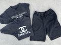 Just right acid shorts (black)