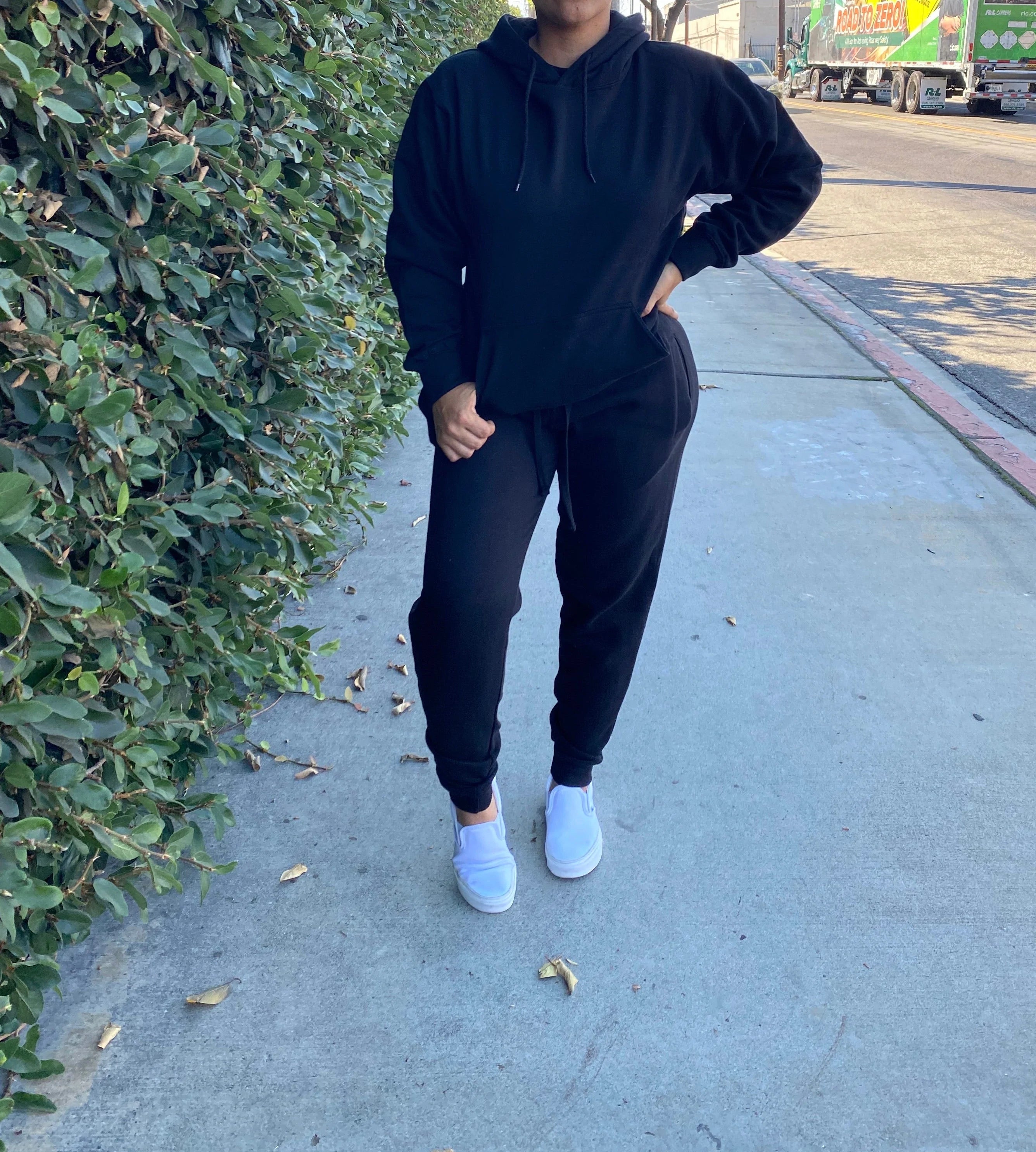 Mabel jogger set (black)