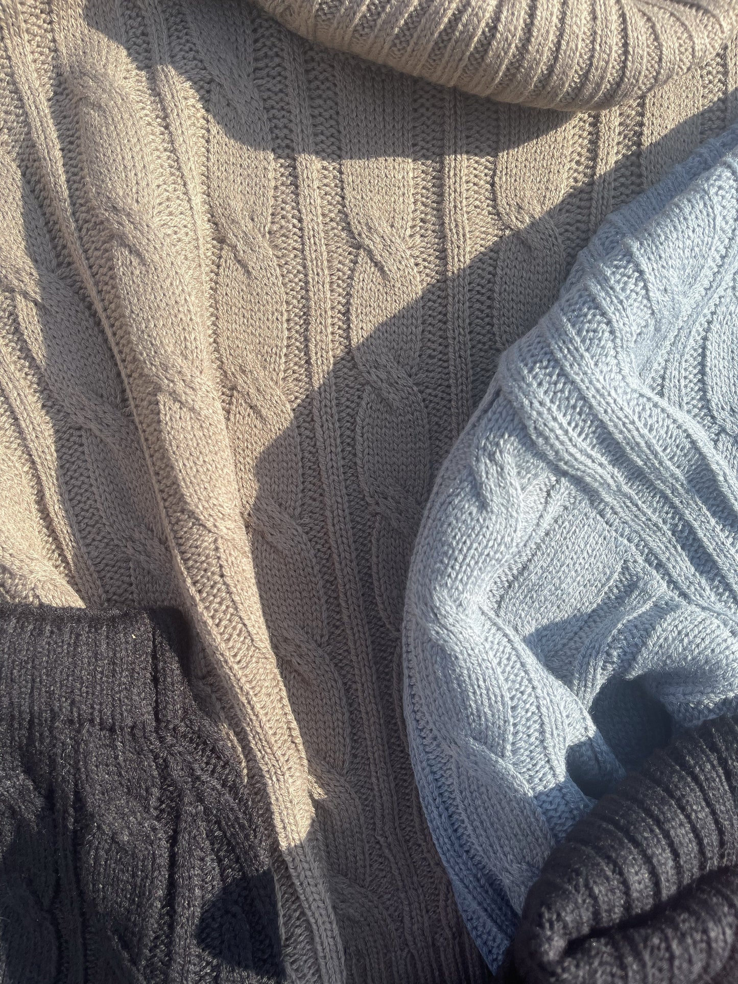 Snug knit sweater (coco brown)