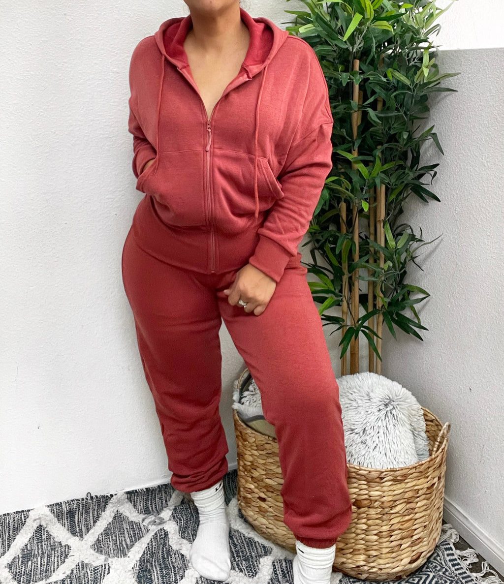 Run with me set (Brick Red)