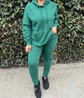 Easygoing jogger set forest green (35050)