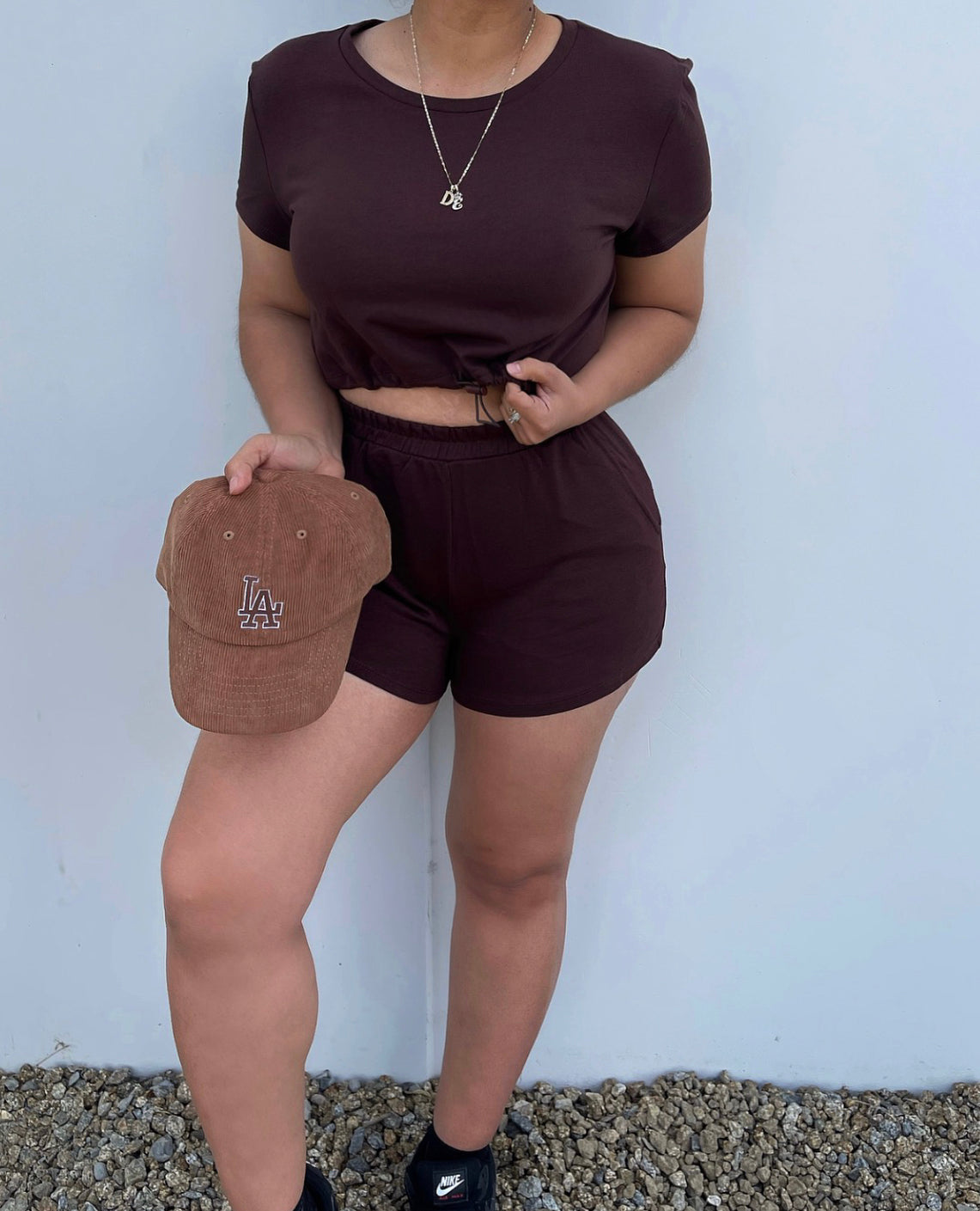 Out for a Jog Set (Black)