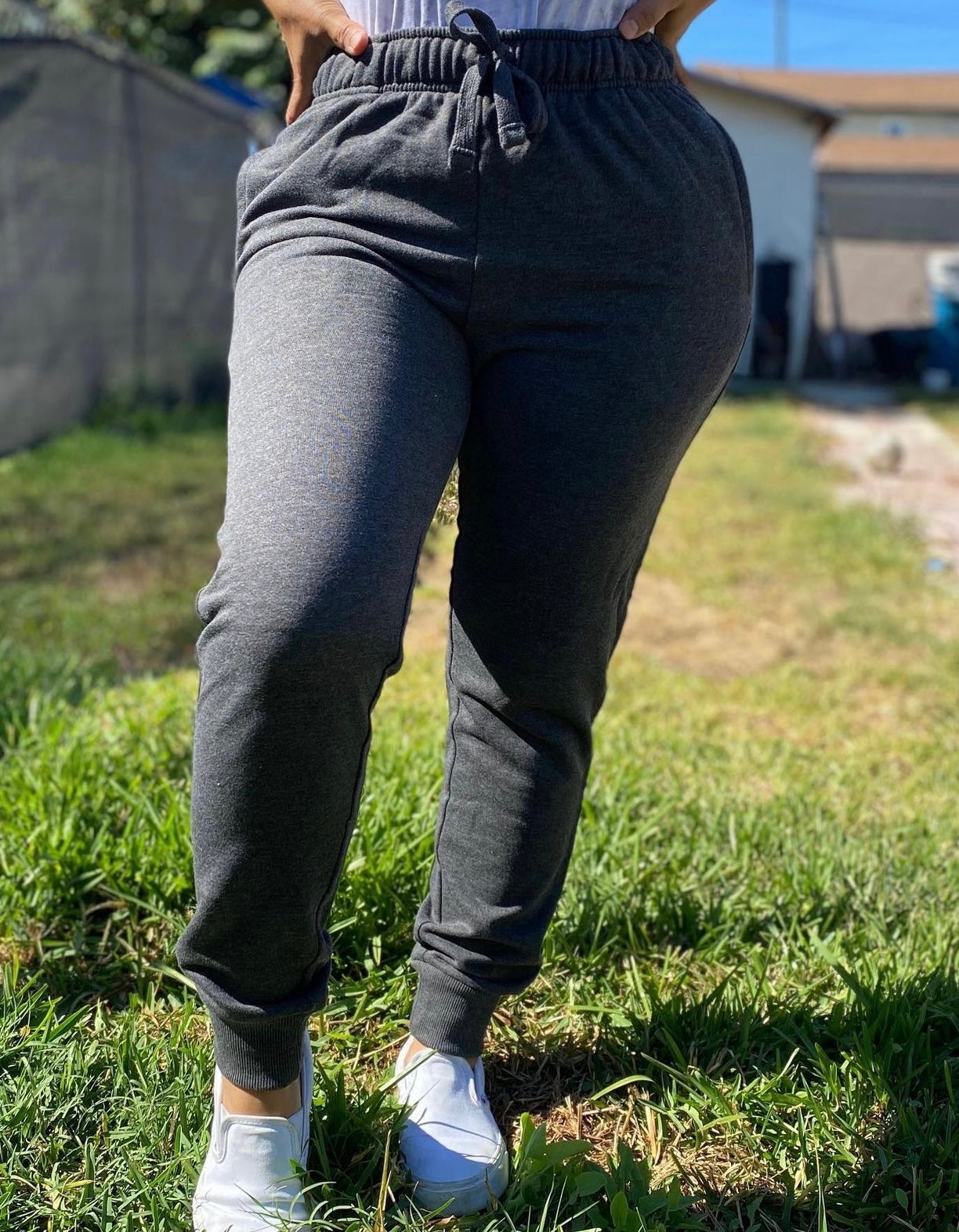 My man’s joggers (charcoal)