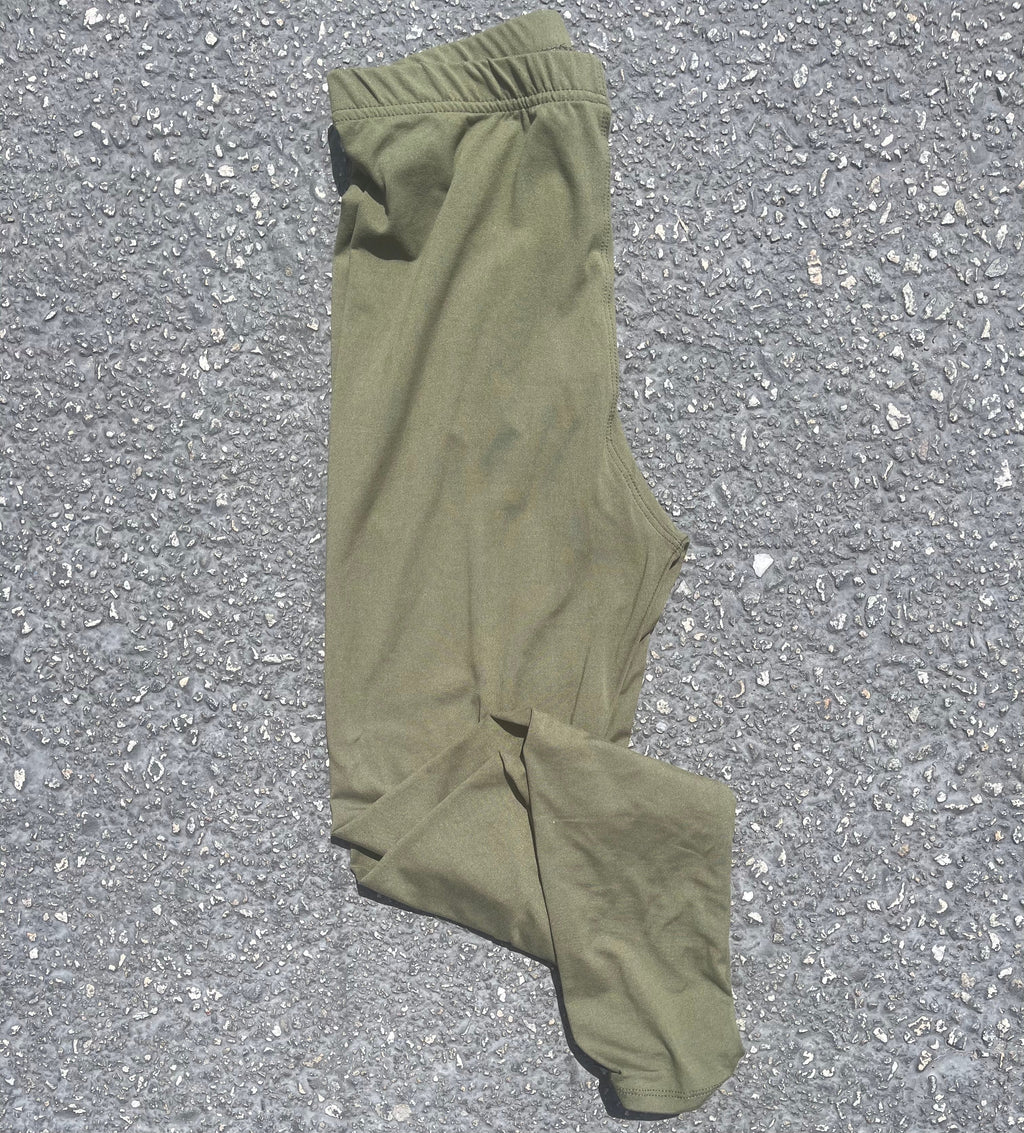 OMG leggings olive