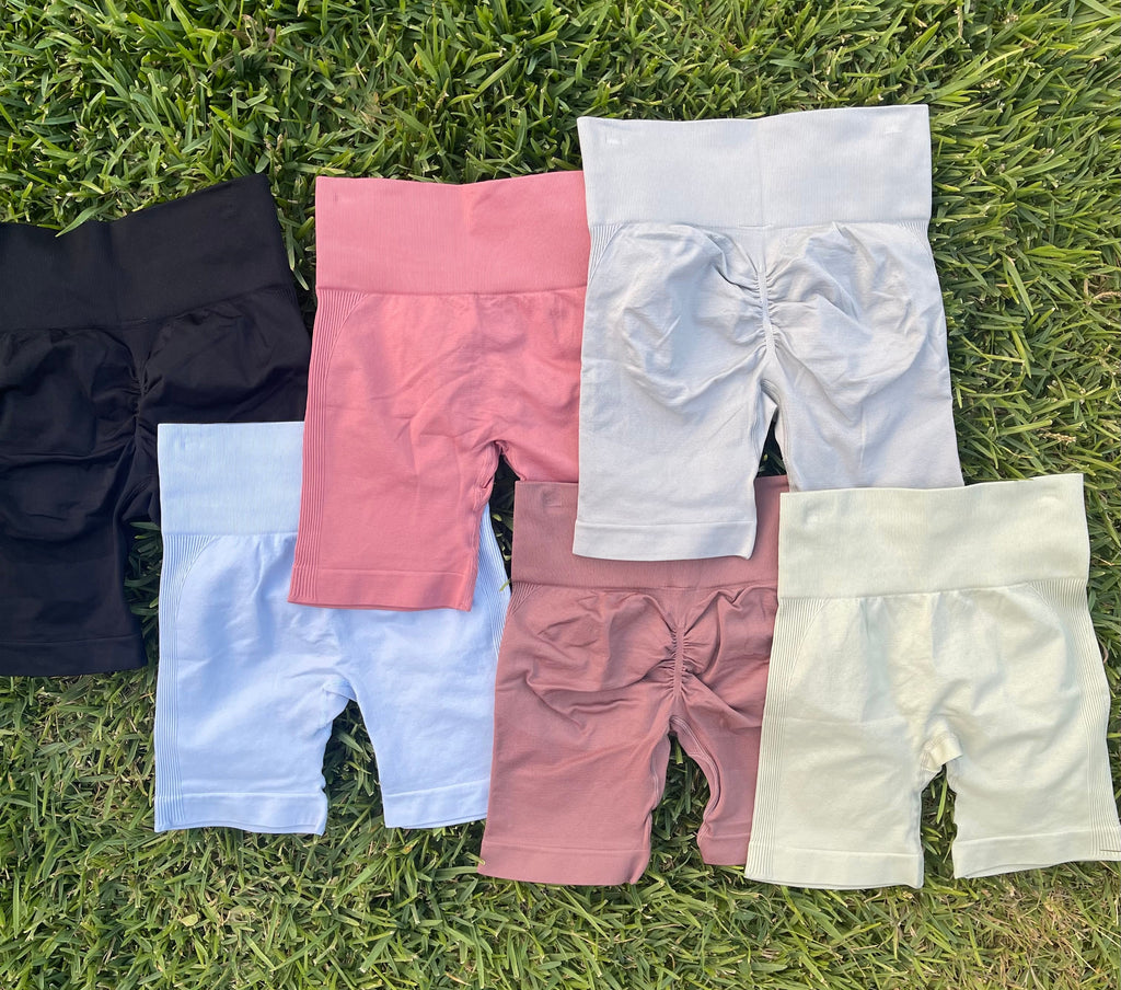 Snatched biker shorts