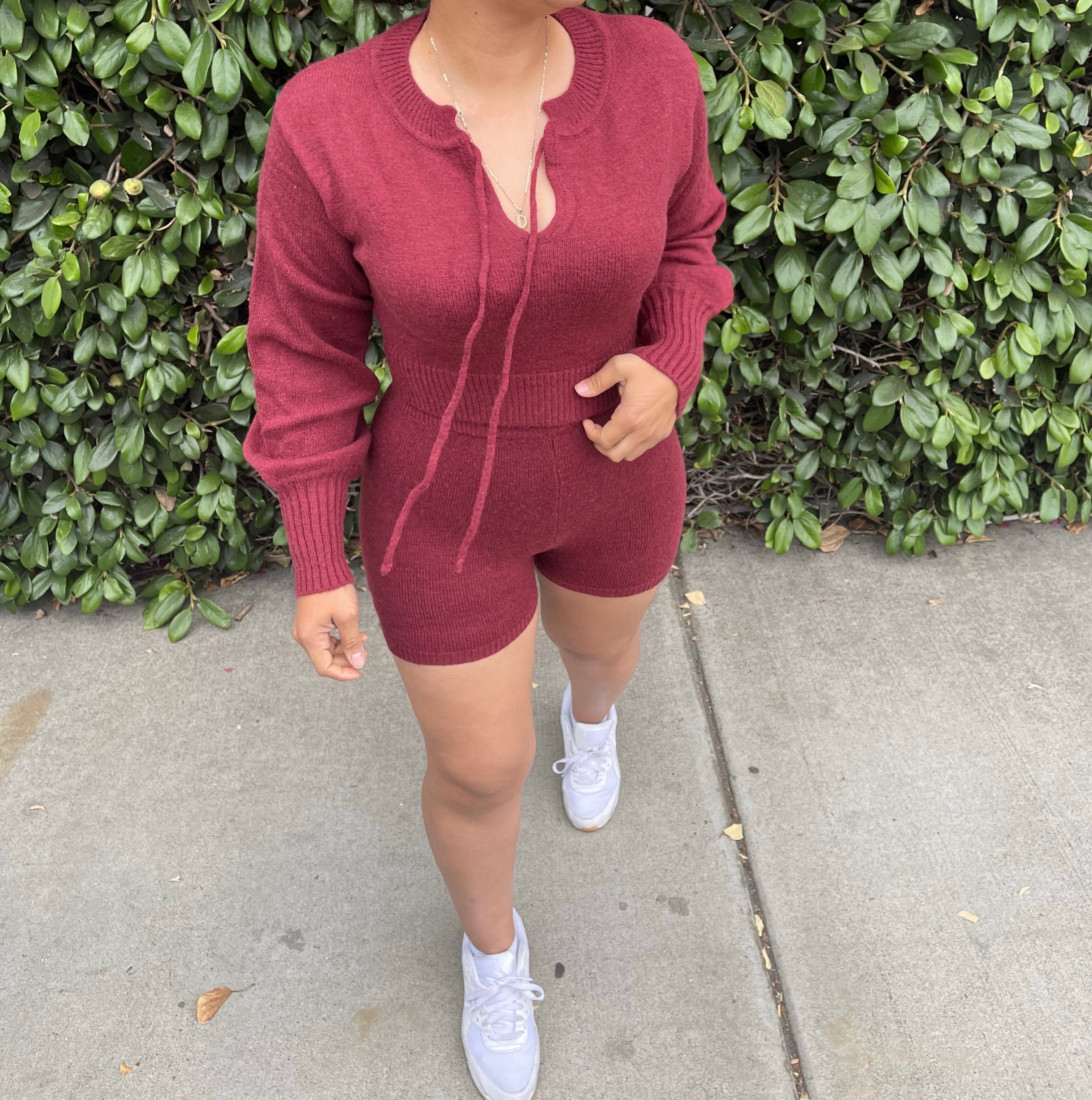 Snug set burgundy (2216)