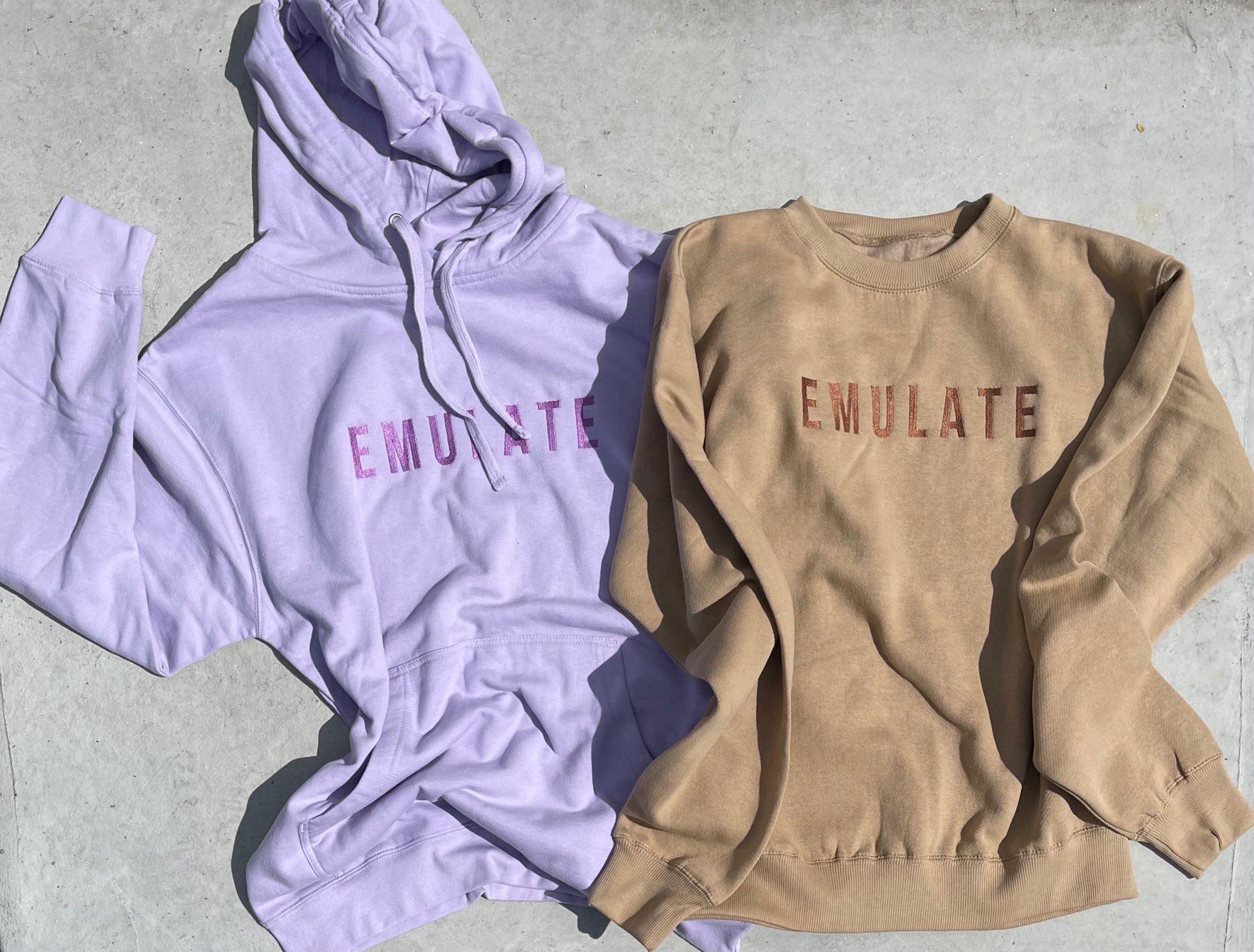 Emulate crewneck (taupe)