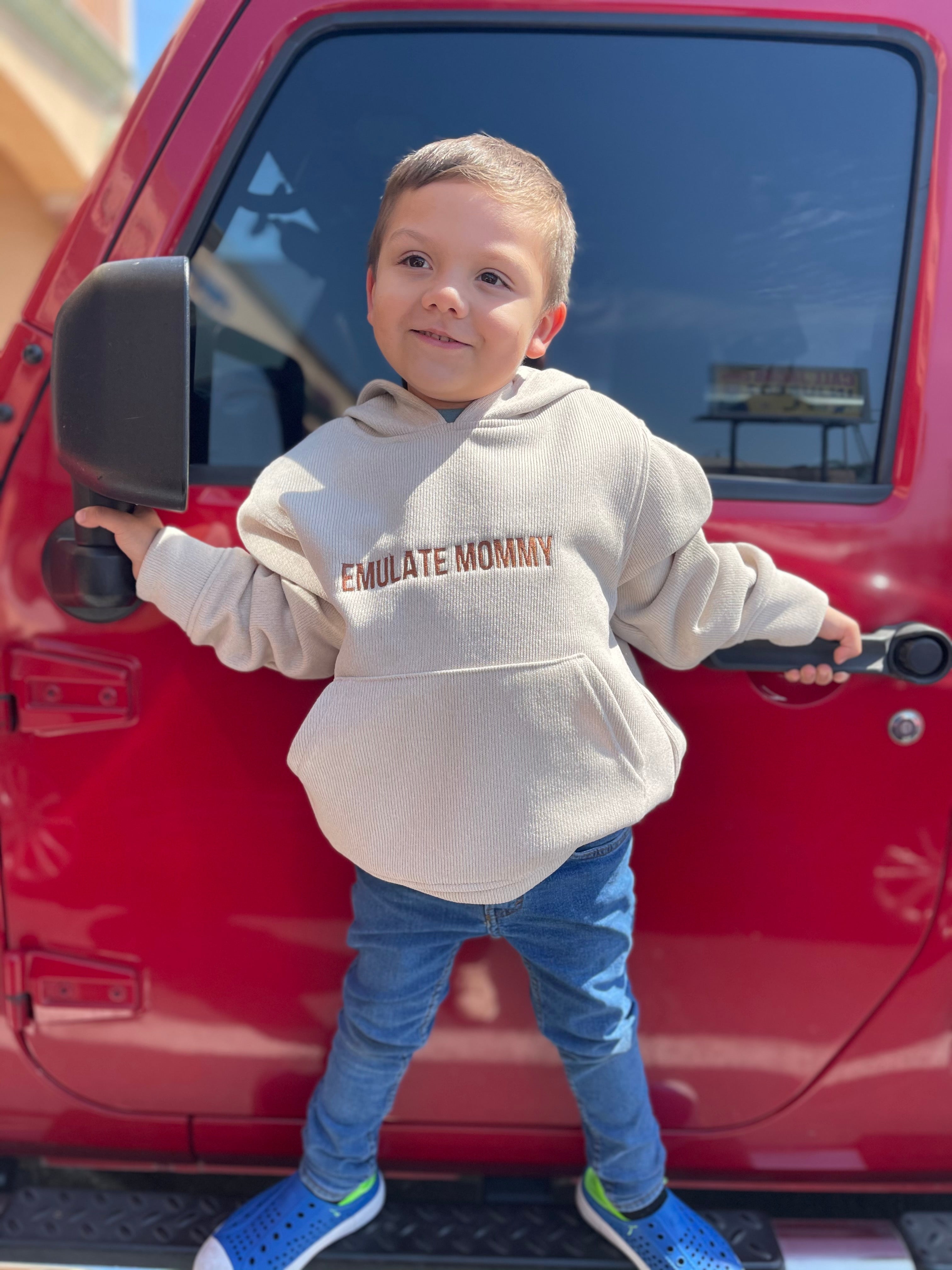 Emulate Mommy hoodie (Kakhi)