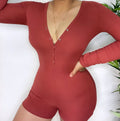 In the sheets romper (rust)