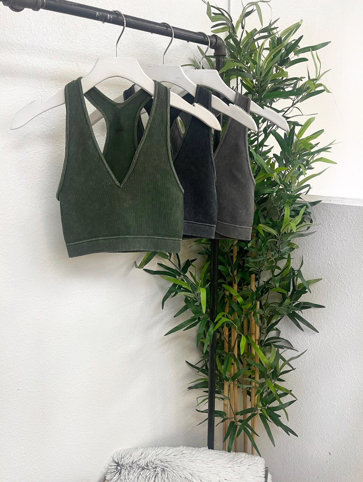 Seamless sports bra (acid colors)