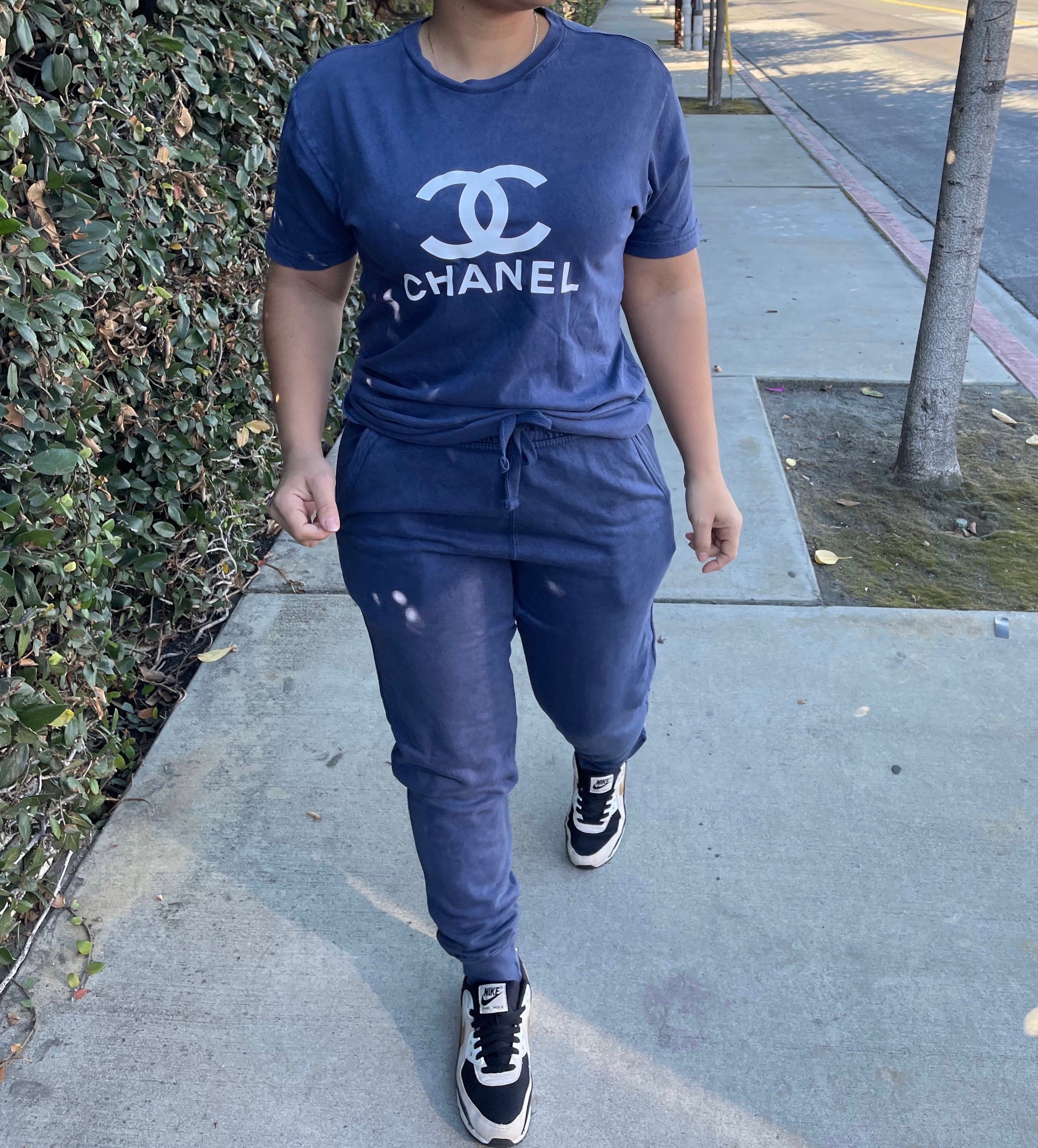 Just right joggers (acid navy)