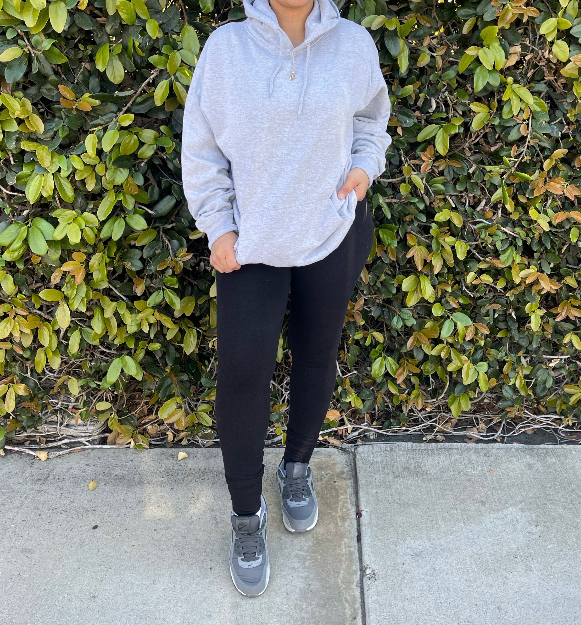 Emulate me hoodie (heather grey)