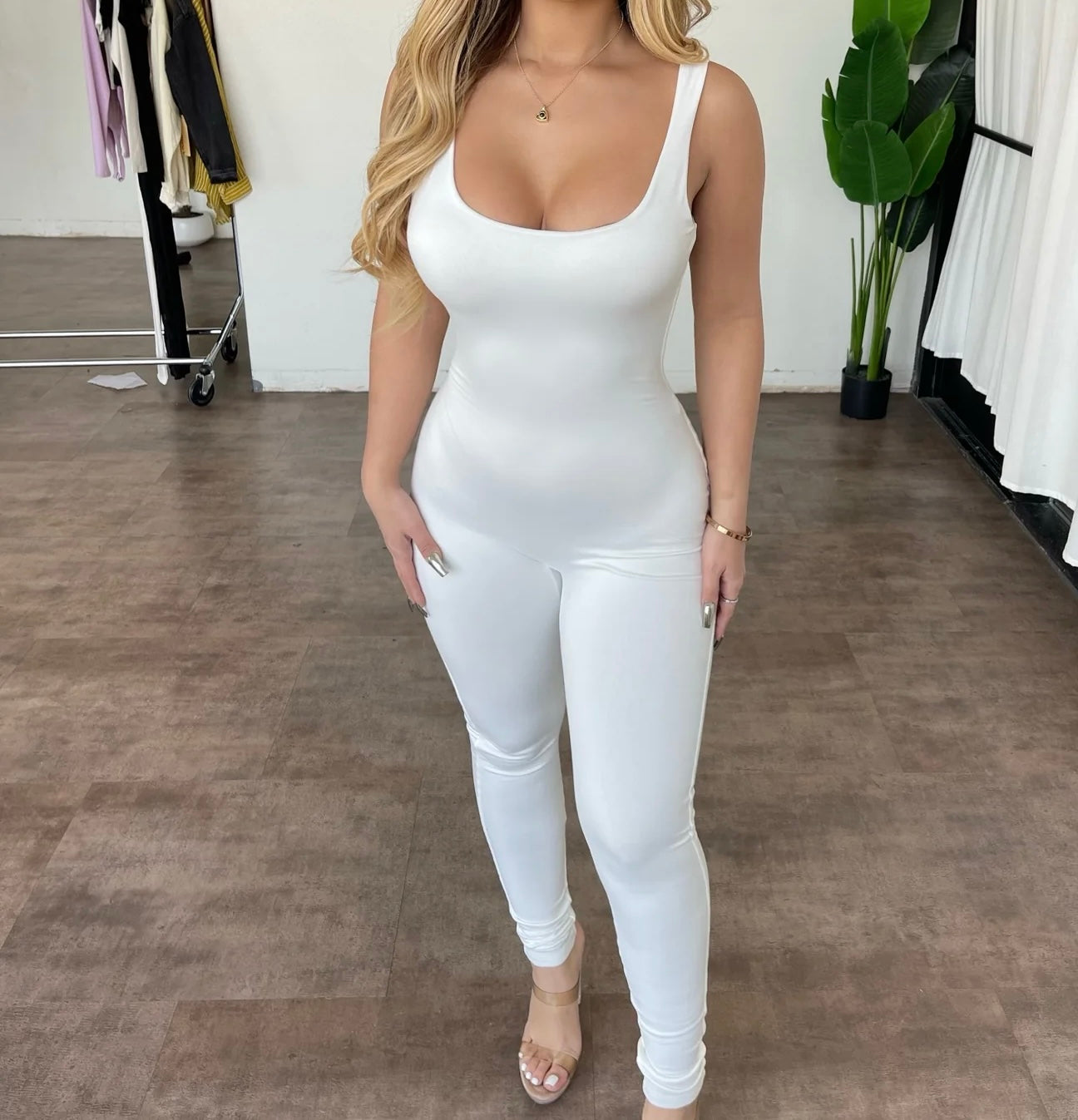 Toxic Jumpsuit (White)