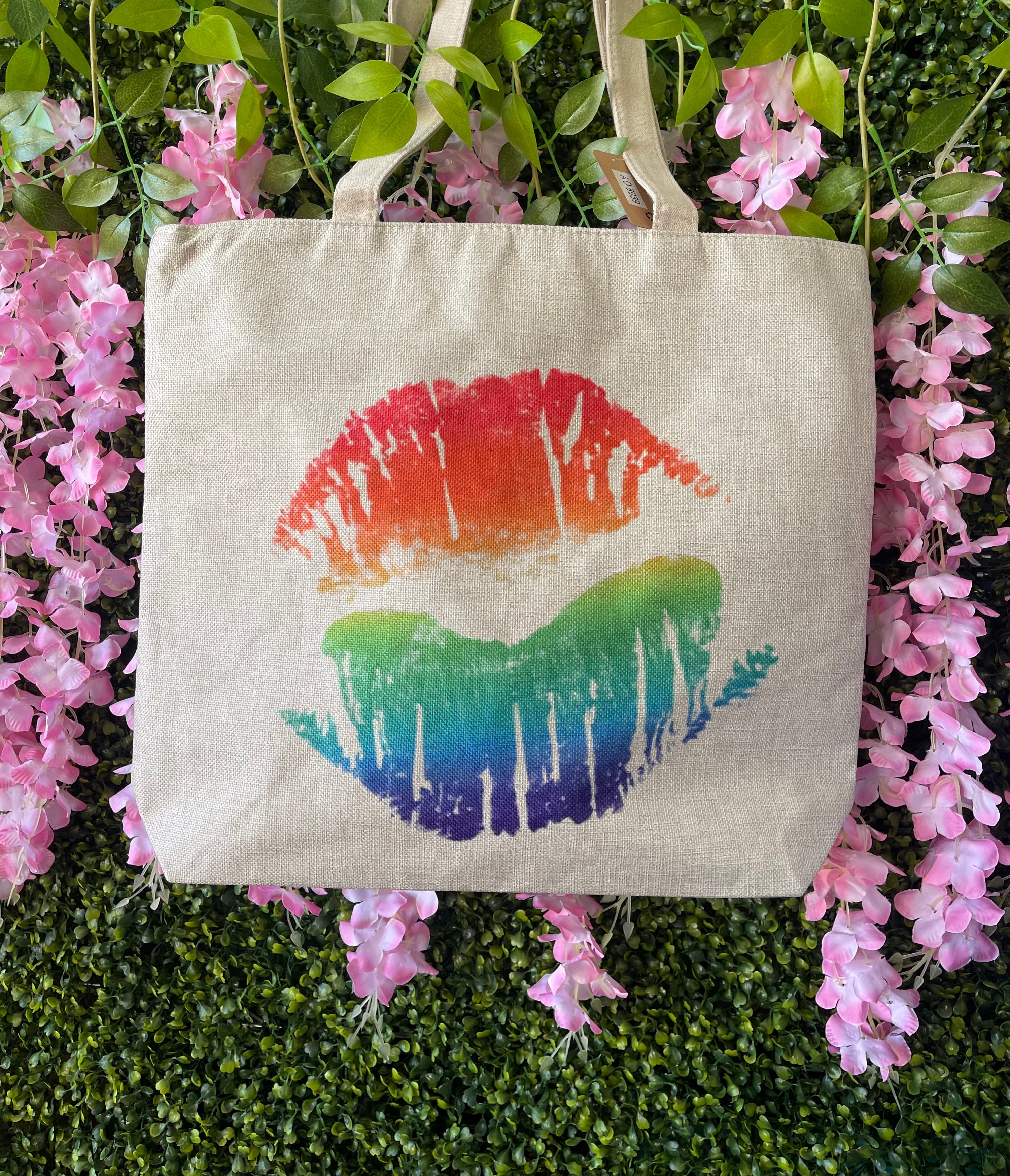 Kiss Me Beach Bag