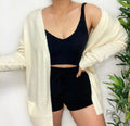 Fuzzy Knit Set (black)