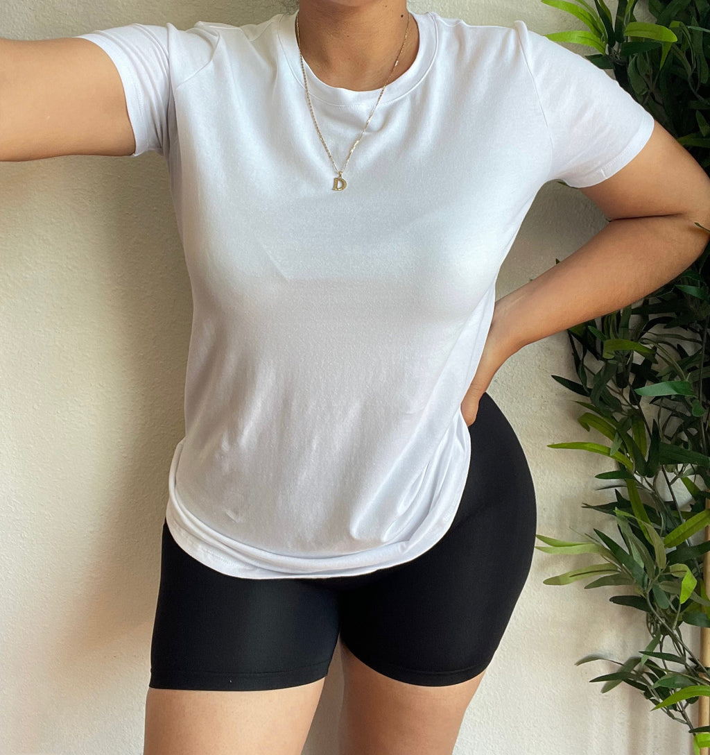 Summer basic tops (light colors)