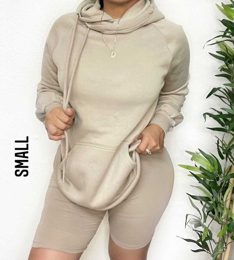 Chill sweater dress (almond)