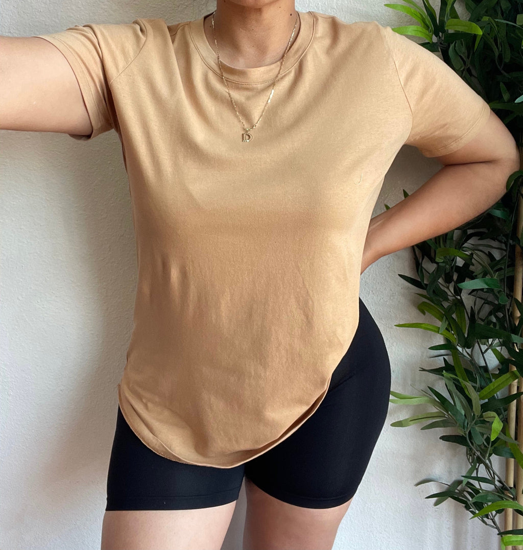Summer basic tops (light colors)