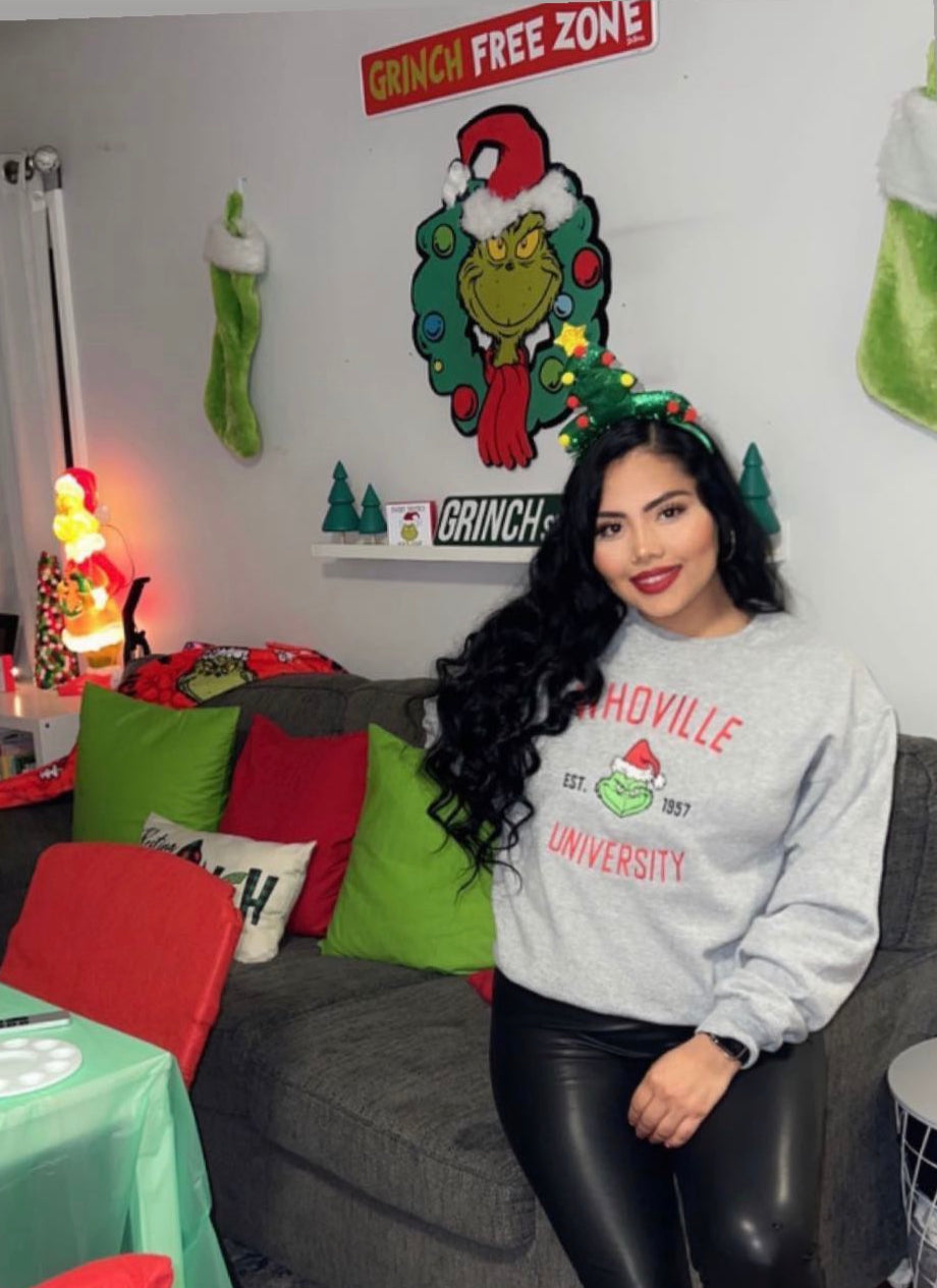 Christmas University (Heather Grey)