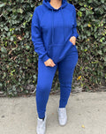 Easygoing jogger set royal (35050)